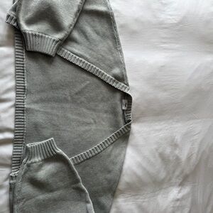 TNA Gray Knit CROPPED Sweater